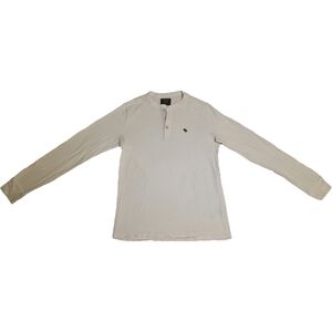 Abercrombie & Fitch Cream Long Sleeve Tee